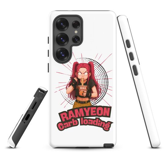 Kpop Demon Hunters Tough Case for Iphone - Mira, Huntrix, Ramyeon, Carb Loading