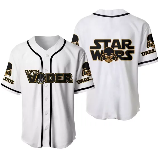 Darth Vader Star Wars 3D Baseball Jersey Shirt All Over Print