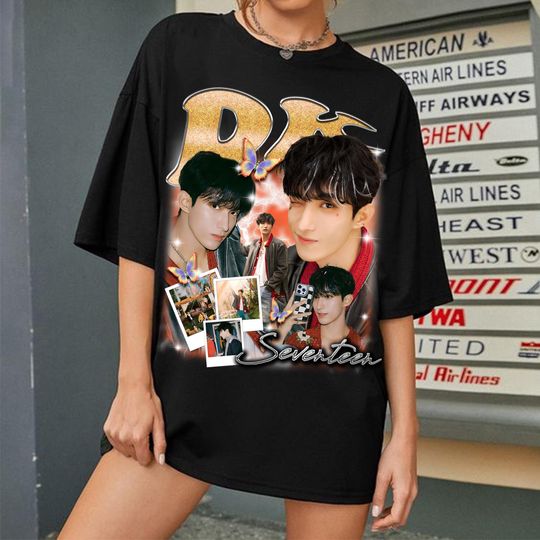 Retro DK Seventeen T-Shirt, Seventeen Spill The Fells Album Shirt, Seventeen Right Here World Tour Shirt, Seventeen Nana Tour Shirt