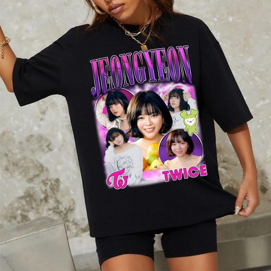 Retro Jeongyeon Twice T-shirt, Twice Four is Shirt, Guess My Strategy Shirt, Twice Ready to Be World Tour Tee, Twice Members Kpop