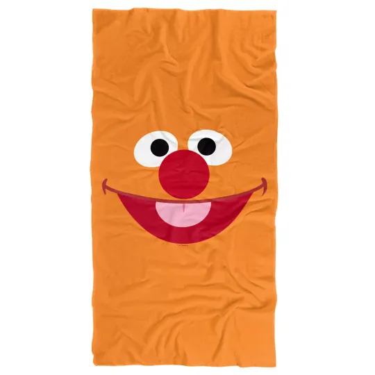 Sesame Street Ernie Face Officially Licensed Beach Towel 30"x60"