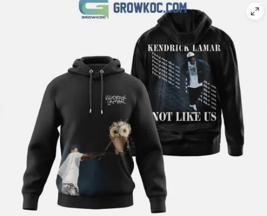 Kendrick Lamar Not Like Us New Release 2024 Hoodie 3d - all printed