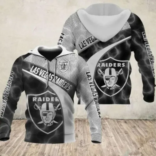 Raiders 3D All Over Print Hooide