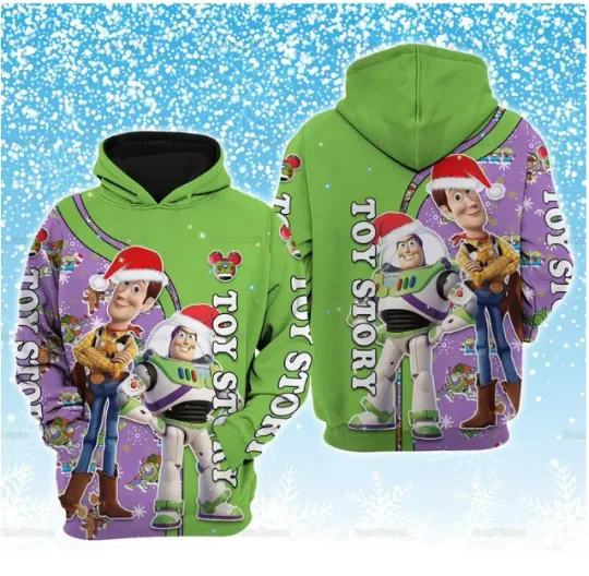 Toy Story 3D HOODIE BEST PRICE HALLOWEEN GIFT CHRIST MAS GIFT BEST PRICE US SIZE