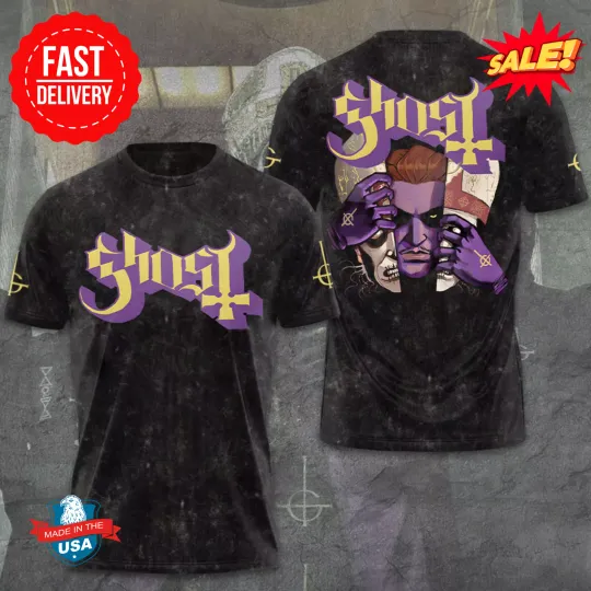 Ghost Band 2025 Tour 3D Shirt