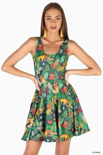 BlackMilk * Disney Size XS Lion King Scoop Skater Dress Limited