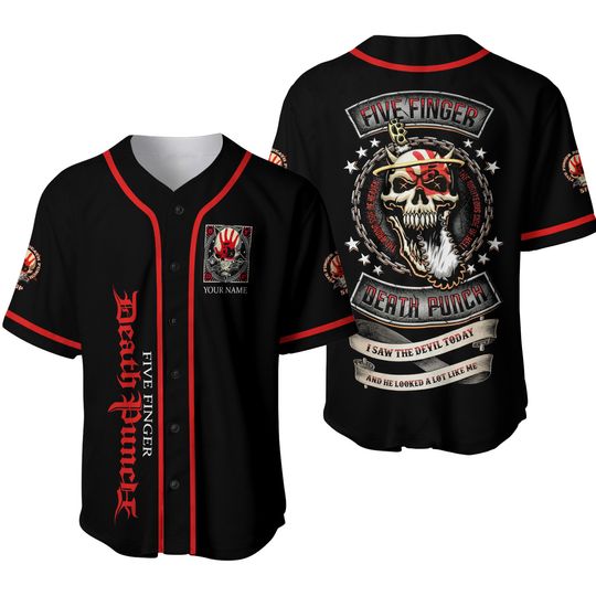 Five Finger Death Punch baseball jersey cute funny Jersey baseball