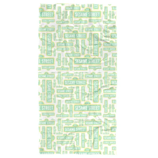 Sesame Street Puzzle Pattern Officially Licensed Beach Towel 30"x60"