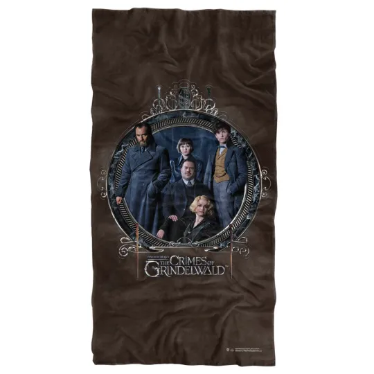 Fantastic Beasts 2 Beach Towel, 30"x60", Dumbledore's Team Beach Towel