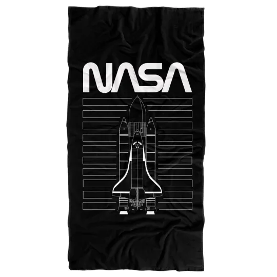 NASA Shuttle Officially Licensed Beach Towel 30"x60"