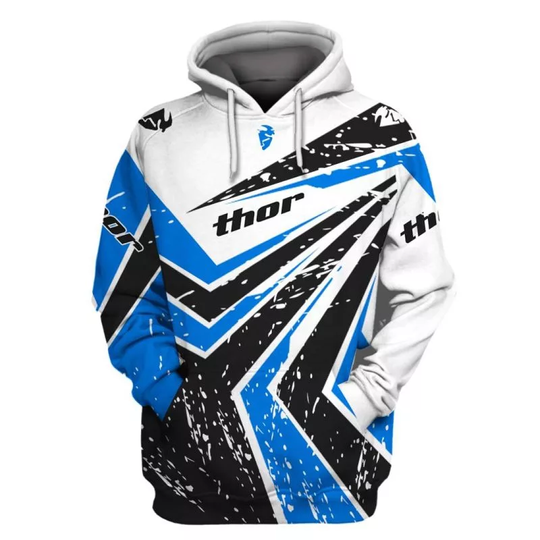 Hoodie Thor Mx Thor Pulse Motocross Personalized Hoodie