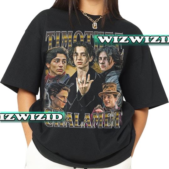 Retro 90's Timothee Chalamet Homage T-Shirt, Timothee Chalamet Fan Tee Graphic T-Shirt, Gift For Women and Man Unisex T-Shirt