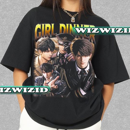 Retro 90's Girl Dinner Caleb T-Shirt, Girl Dinner Caleb Love And Deepspace Tee Graphic T-Shirt, Gift For Women and Man Unisex T-Shirt