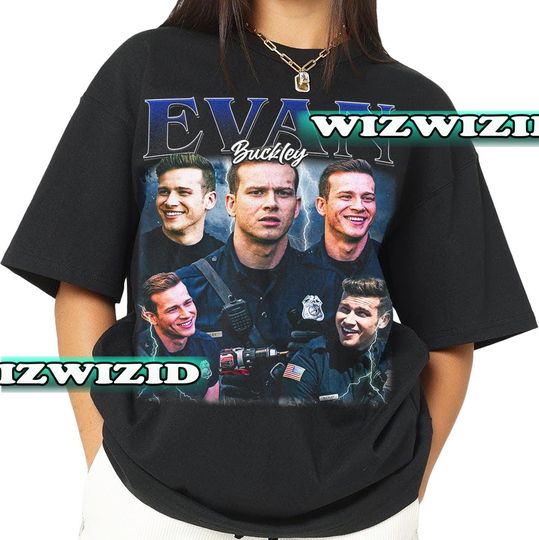 Retro 90's Evan Buckley Homage Shirt, Evan Buckley Graphic Shirt, Gift For Women and Man Unisex T-Shirt