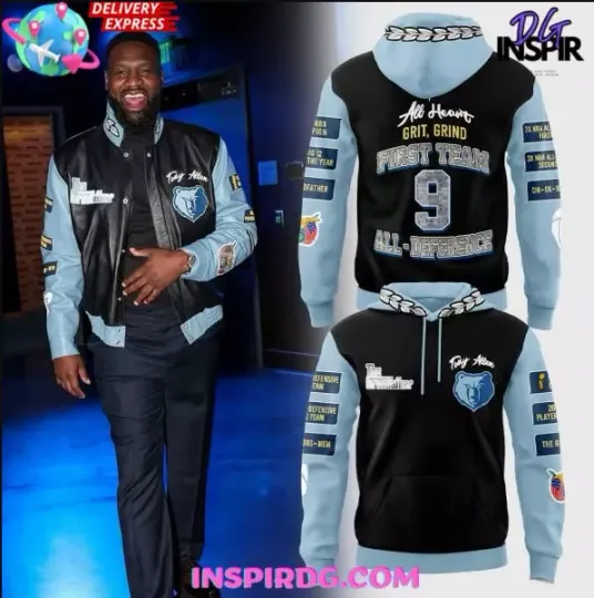The Grind Father Tony Allen Memphis Grizzlies Special 3D Hoodie