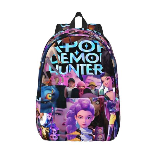 KPop Demon Hunters Huntrix Backpack, Back To School Gift