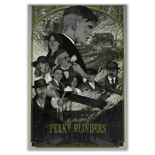 Peaky Blinders Poster – Legendary TV Series Wall Art