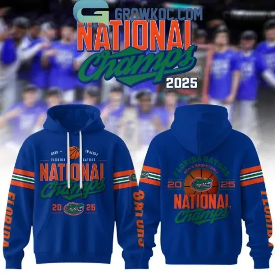 Florida Gators Men’s Basketball National Champions 2025 3D Hoodie