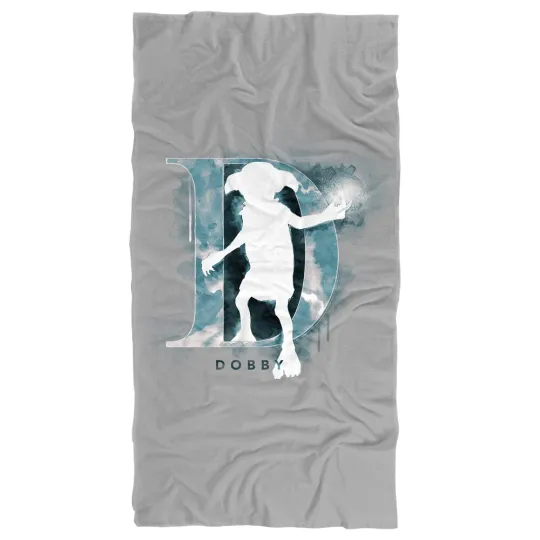 Harry Potter Dobby Watercolor Officially Licensed Beach Towel 30"x60"