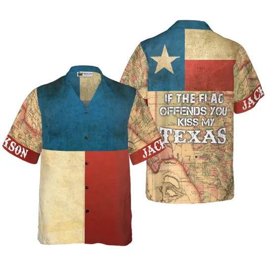 Texas Custom Hawaiian Shirt for Texas Lovers