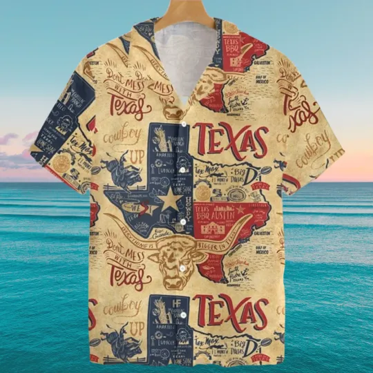 Texas Hawaiian Shirt