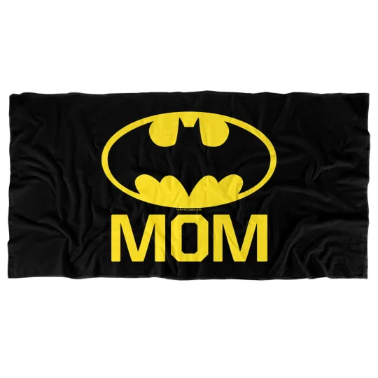 Batman Bat Mom Officially Licensed Beach Towel 30"x60"
