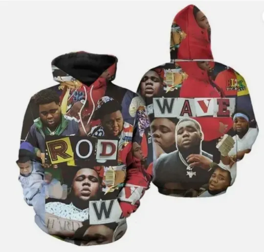 Rod Wave Nostalgia Concert Rap Hoodie 3D Hoodie 3d - all printed, hot 2025