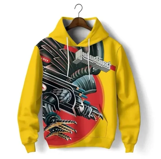 JUDAS PRIEST screaming for vengeance hoodie 3D Hoodie All size hot