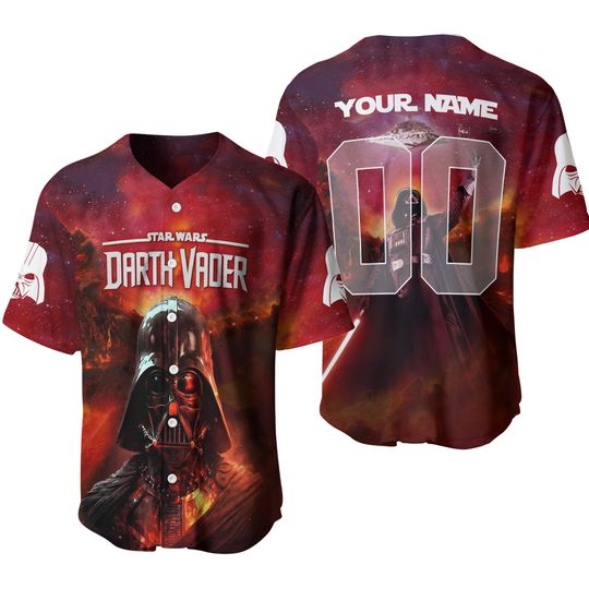Darth Vader Jersey, Personalized Baseball Shirt, Darth Vader Jersey Shirt