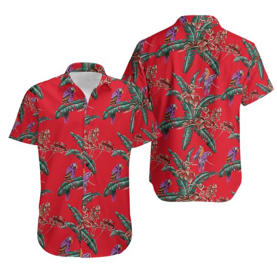 Original Magnum Pi Hawaiian Mens Shirt Aloha Hawaiian Shirt 3D Adult Sizett861