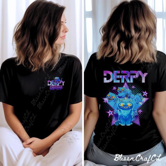 Kpop Demon Hunter Derpy Tiger 2 sides Shirt, Derpy the Tiger And Bird Demon Hunter Tiger Shirt, Saja Boys Shirt, Gift for Saja Boys fans