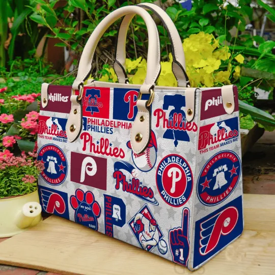 Philadelphia Baseball Team Philliess Women Leather Handbag Lovers