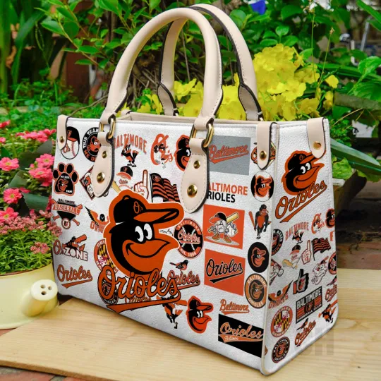 Baltimore Baseball Team Orioless Women Leather Handbag Lovers Gift