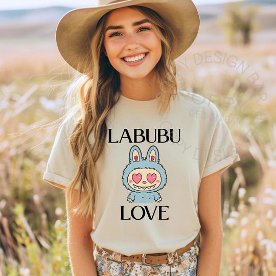 Labubu T-shirt, Labubu Shirt Unisex, Labubu Tee Woman, Cute Labubu Gift, Gift for her, Trendy Labubu Summer Tee, Viral Shirt, Labubu Love