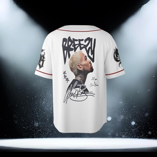 Chris Brown Breezy Bowl XX Baseball Jersey, Breezy Bowl XX Shirt, Chris Brown Shirt, Breezy Bowl 2025 Tee, Fan merchandise