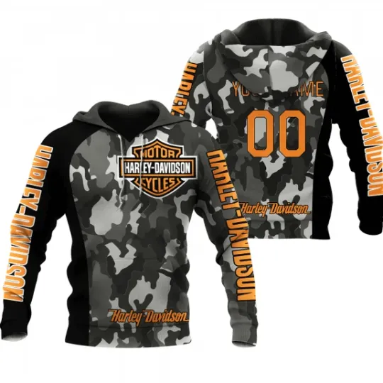 Harley Racing Davidson 3D Hoodie