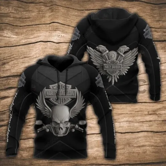 Harley Racing Davidson 3D Hoodie