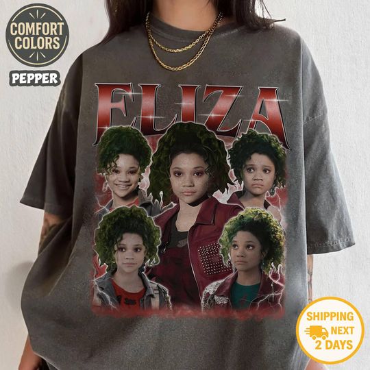 Comfort Colors Eliza Zombies 4 Dawn of the Vampires Homage Shirt, Disneyland Eliza Bootleg Tee, Disneyworld Zombies Poster, Gift For Her