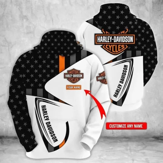Harley Racing Davidson 3D Hoodie