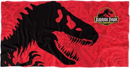 Jurassic Park 25Th Anniversary Officially Licensed Beach Towel 30" X 60"