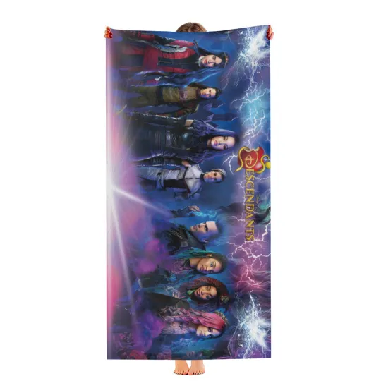 Descendants Beach Towel Quick Drying Microfiber Cozy Lightweight 30"x60"