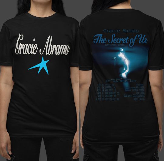 Gracie Abrams Unisex Double-Sided T-Shirt, Sweatshirt, Hoodie 2025 Tour