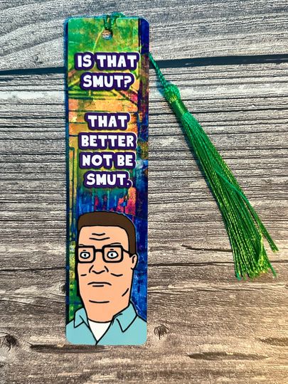 Funny Metal Bookmark