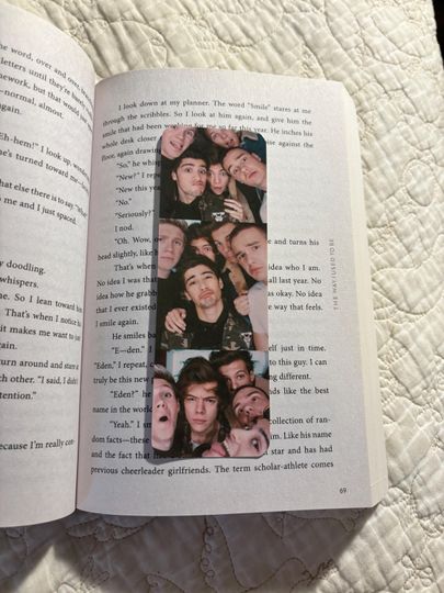 One Direction Photobooth Strip Bookmark