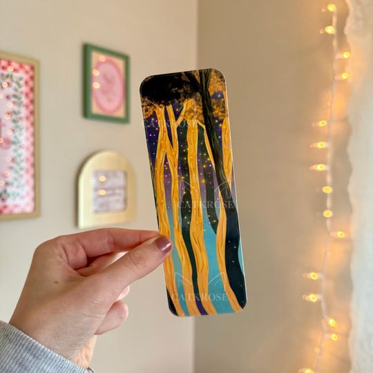 Golden Tree Bookmark