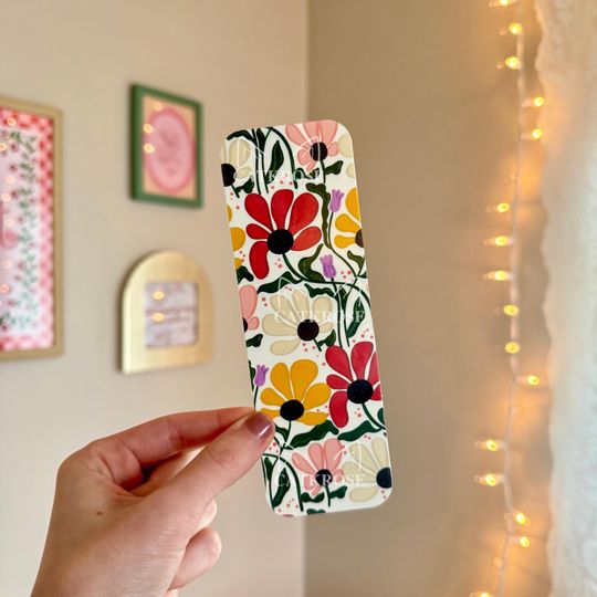 Abstract Floral Bookmark