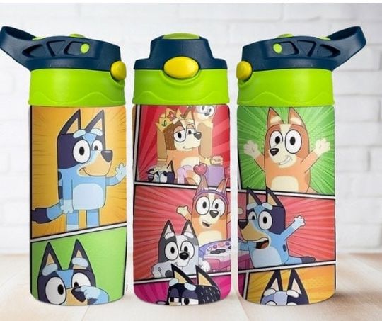 BlueyDad 12 oz Kids Tumbler