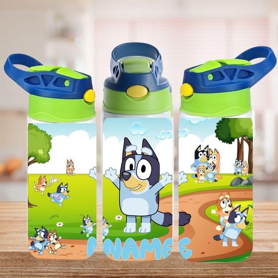 Personalized BlueyDad Dad Kids Tumbler