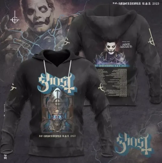 Ghost Band 3D Hoodie For Men And Women  Gift For Everyone, new