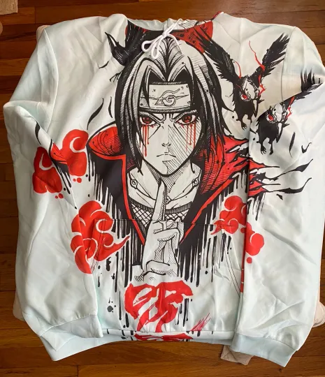 Itachi Light Weight 3-D Sweatshirt Large￼ Brand New In Bag￼